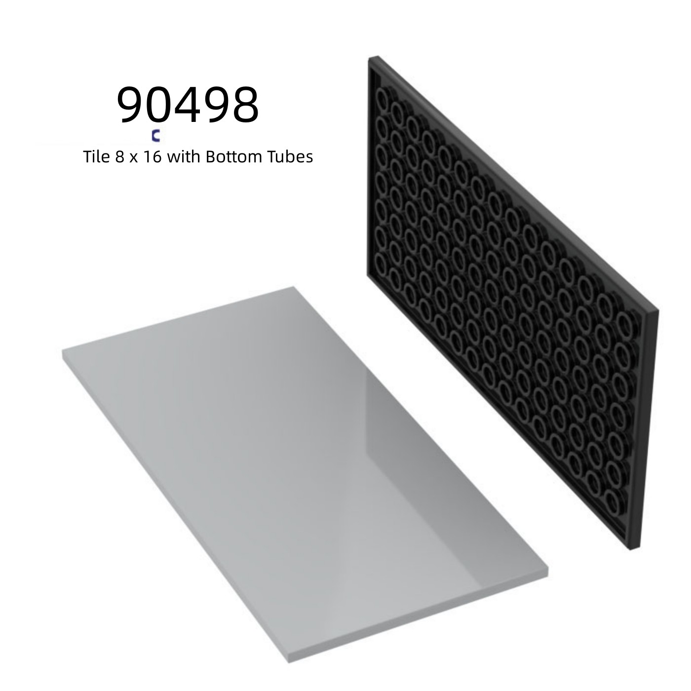 Tech X - 1 Pcs 빌딩 블록 90498 타일