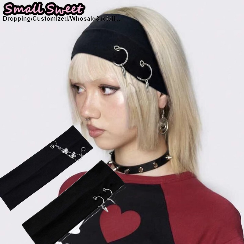 Tech Wear Accessories - Ins Blogger 스타일 Y2K 펑크 콘