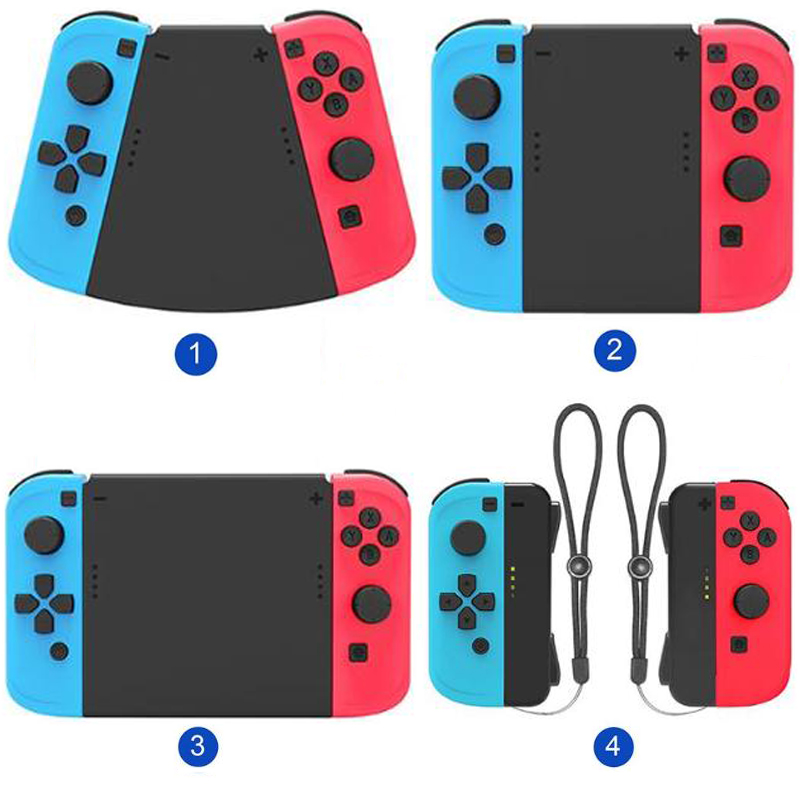 Accessories Tech Pack - 닌텐도 스위치용 핸드 그립 커버 핸들,