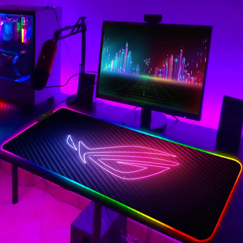 Mouse Charging Pad - RGB 마우스 패드 쿨 ROG 마우스