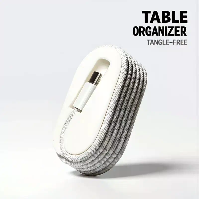 Travel Cable Organizer - 휴대용 케이블 정리기: 1m 브레이드 데이터
