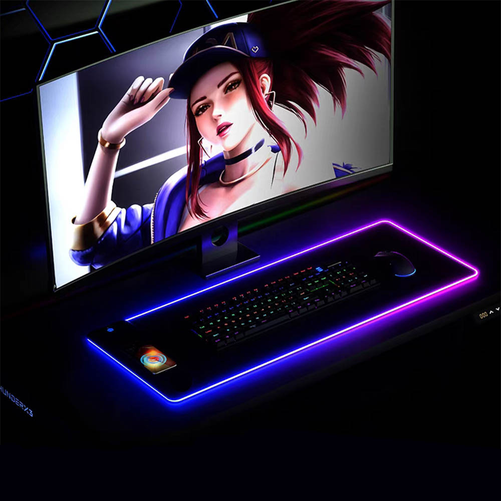 Mouse Charging Pad - RGB 무선 충전 마우스 패드 15W