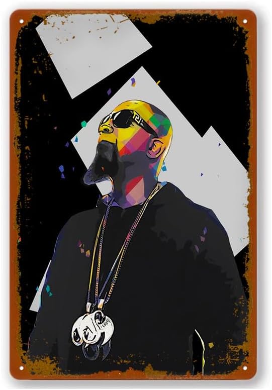 Tech X - 랩 테크 N9Ne 포스터 빈티지 금속
