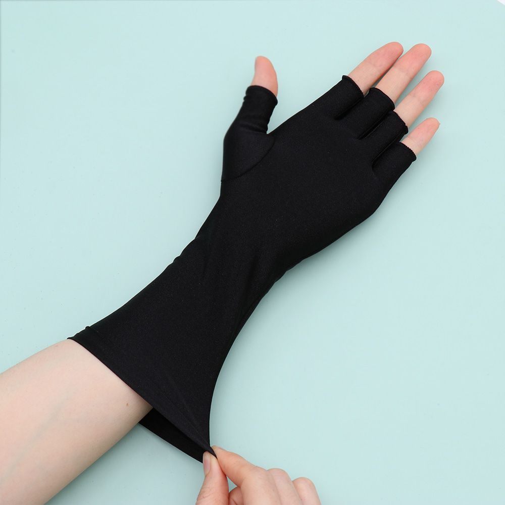 여성용 자외선 차단 손가락없는 긴 장갑, 시원한 여름  - Tech Wear Accessories 리뷰 및 가격