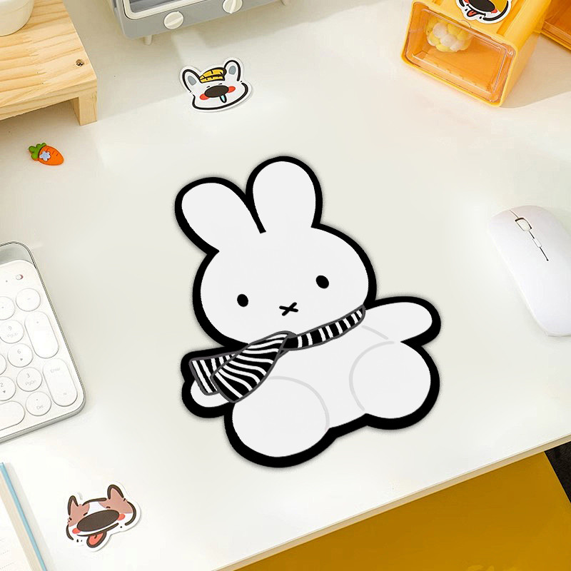 Miffy 마우스 패드 Kawaii Cartoon Te - Tech Accessories For Home Office 리뷰 및 가격