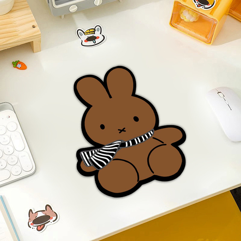 Miffy 마우스 패드 Kawaii Cartoon Te - Tech Accessories For Home Office 리뷰 및 가격