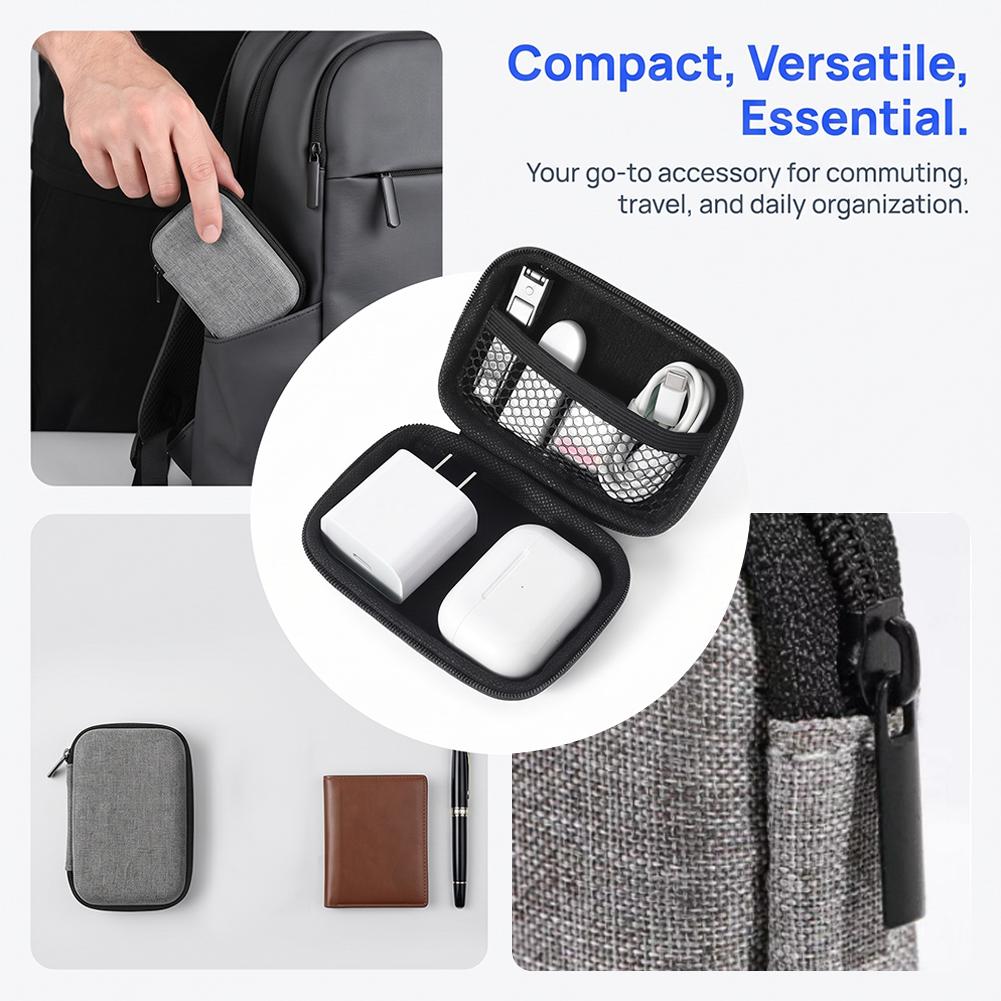 비즈니스 헤드폰 가방 휴대용 지퍼 이어폰 보관 가방 충 - Travel Cable Organizer 리뷰 및 가격