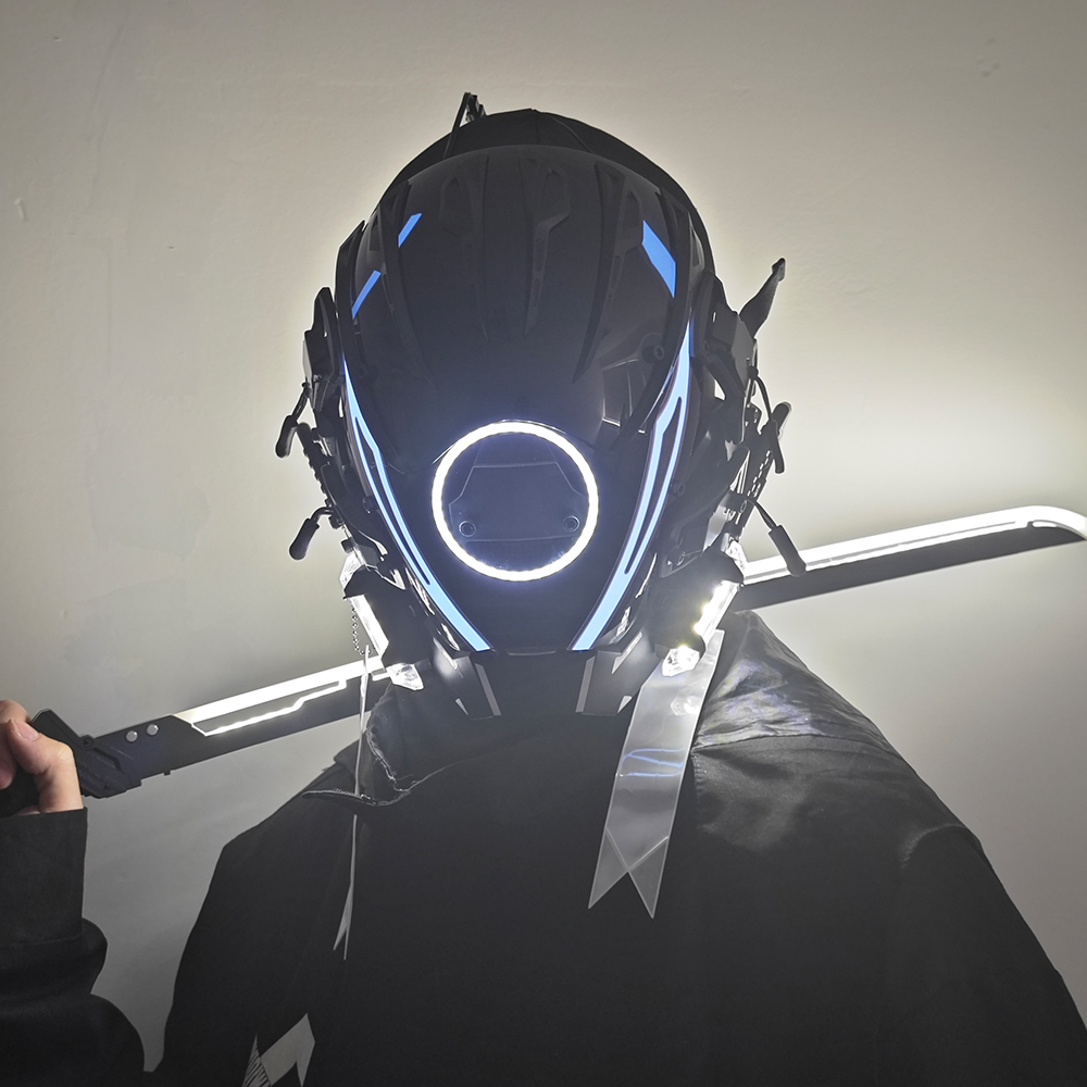 JAUPTO 남성용 펑크 마스크, 여성용 LED 마스크 - Tech Wear Accessories 리뷰 및 가격
