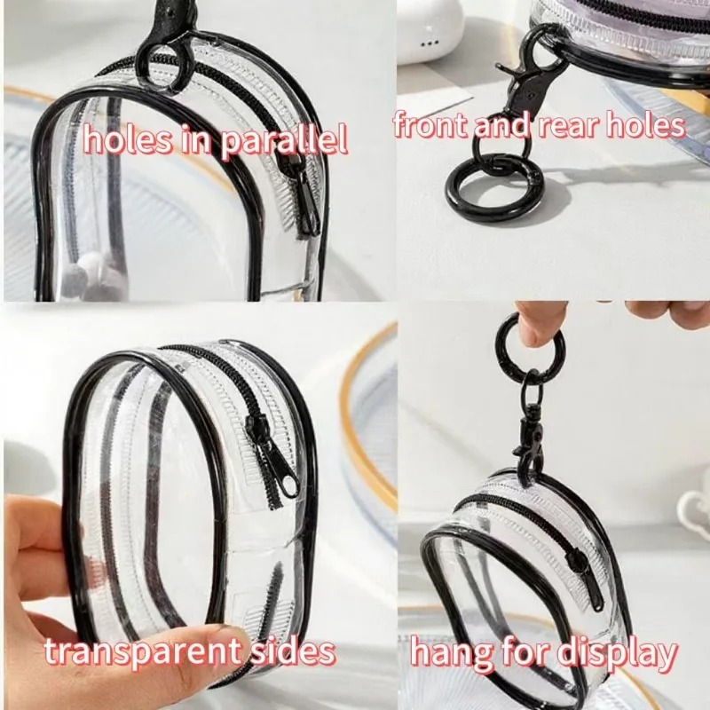 휴대용 여행 방수 데이터 케이블 보관 가방 투명 PVC - Travel Cable Organizer 리뷰 및 가격