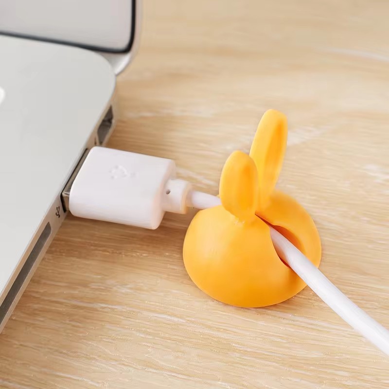 귀여운 토끼 귀 케이블 관리자, 데스크탑 자동차 대시  - Desk Cable Clip 리뷰 및 가격