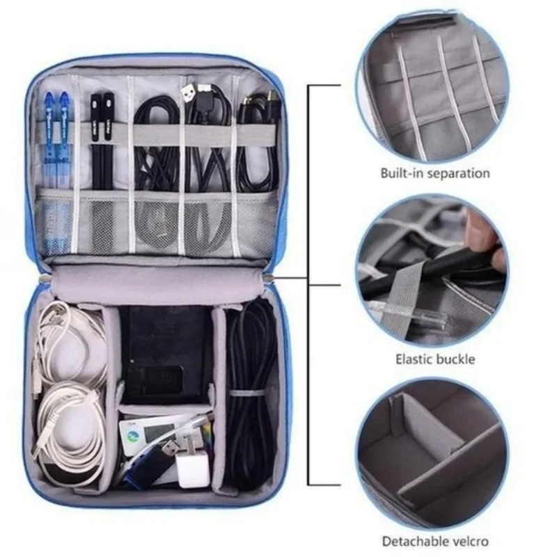 전자제품 정리함 여행용 케이스 방수 케이블 정리 가방  - Tech Accessories Storage 리뷰 및 가격