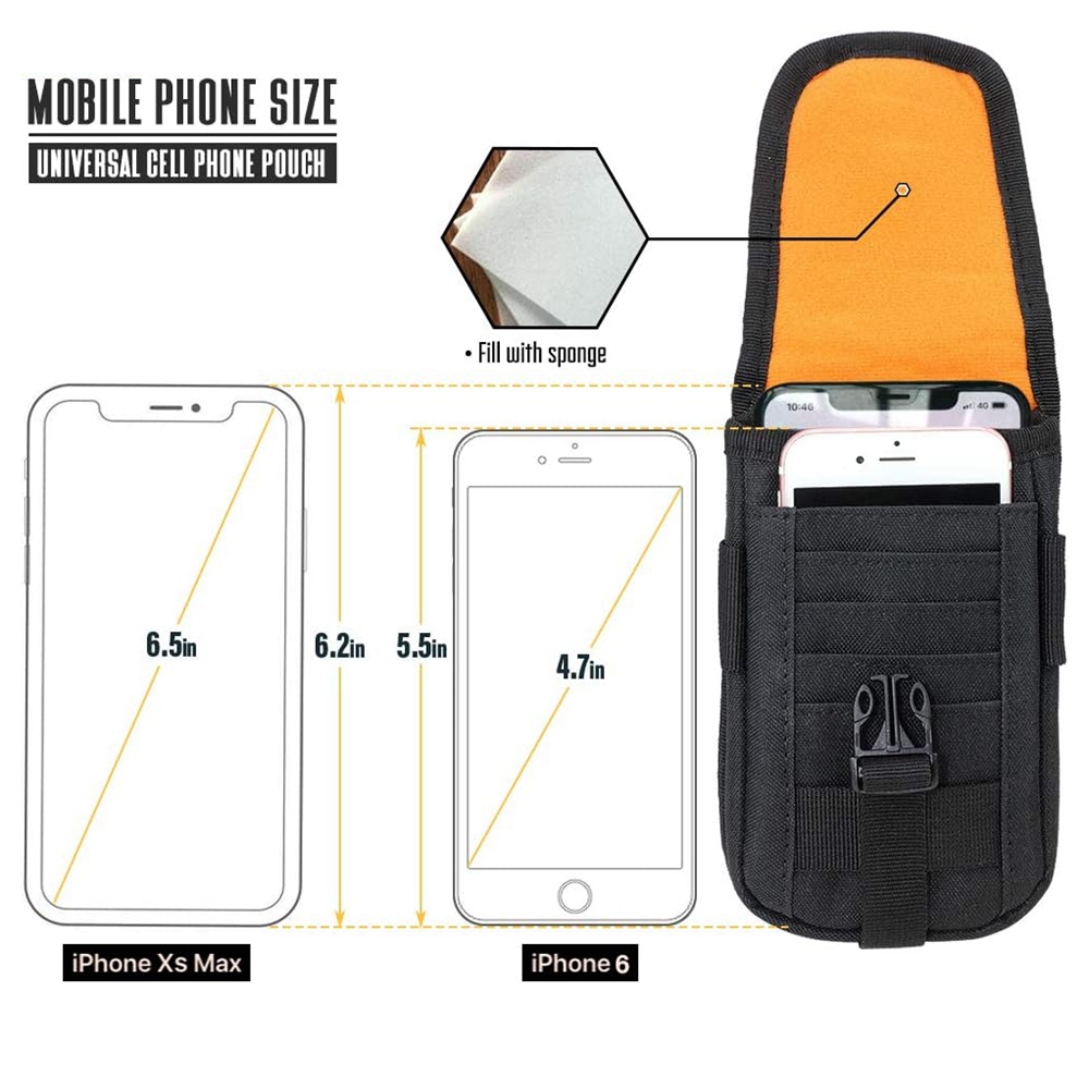전술용 폰 파우치 몰리, 스마트폰 홀스터 가방 EDC  - Tech Wear Accessories 리뷰 및 가격