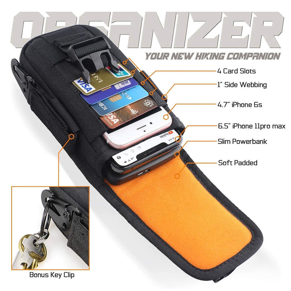 전술용 폰 파우치 몰리, 스마트폰 홀스터 가방 EDC  - Tech Wear Accessories 리뷰 및 가격