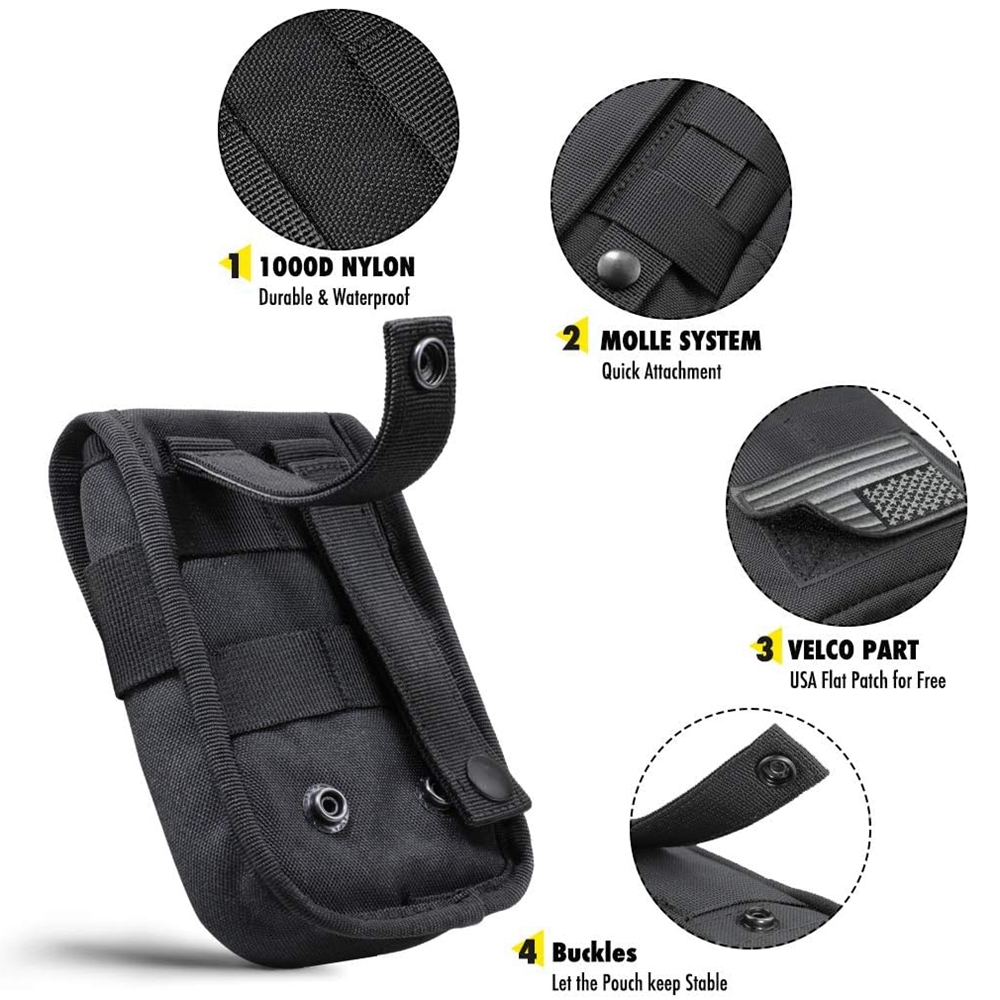 전술용 폰 파우치 몰리, 스마트폰 홀스터 가방 EDC  - Tech Wear Accessories 리뷰 및 가격