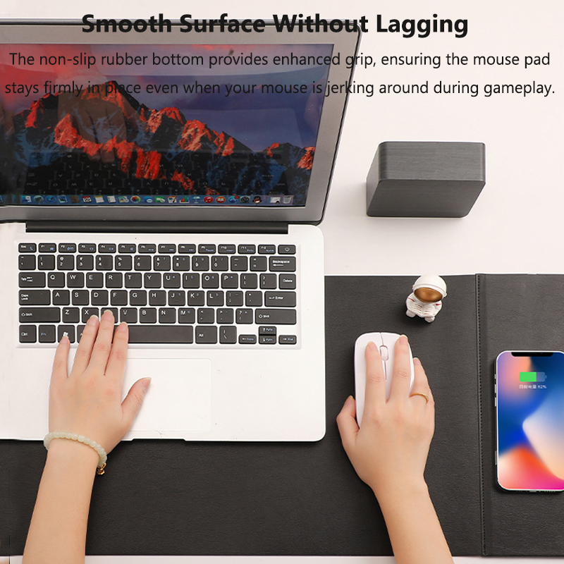 무선 충전 PU 마우스 패드 게이밍 대형 미끄럼 방지  - Mouse Charging Pad 리뷰 및 가격