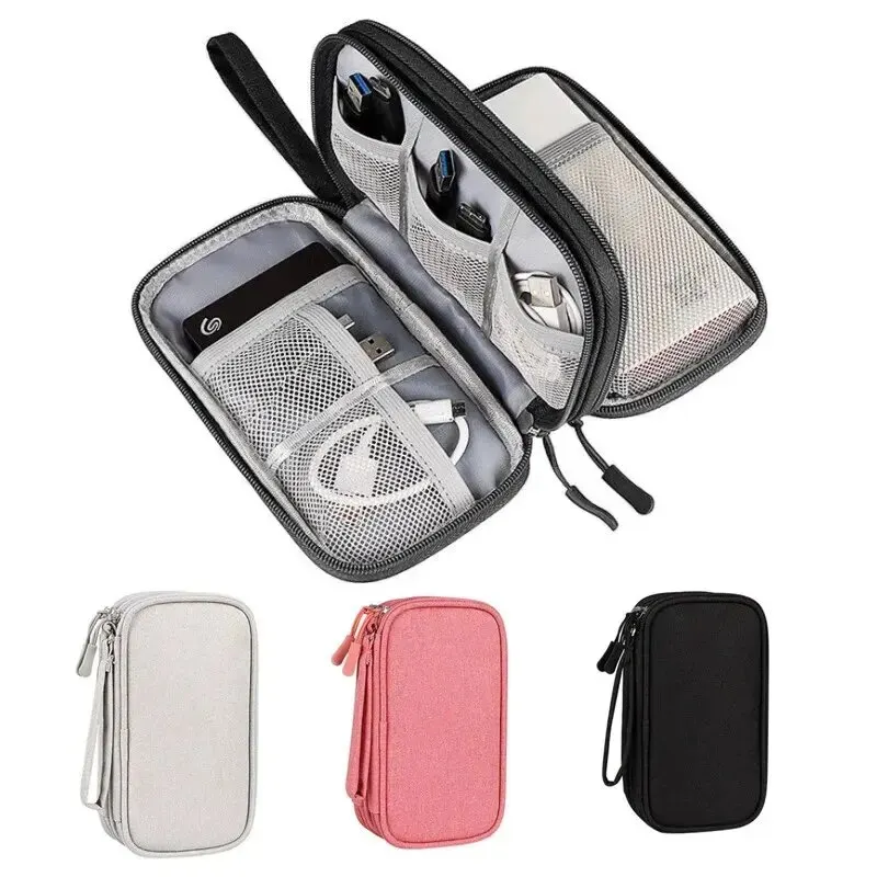 1PCS 그레이/블랙/핑크/네이비 새로운 여행용 정리  - Travel Cable Organizer 리뷰 및 가격