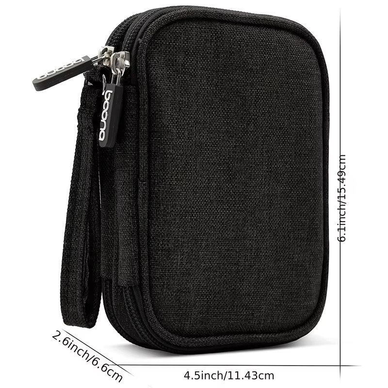 1PCS 그레이/블랙/핑크/네이비 새로운 여행용 정리  - Travel Cable Organizer 리뷰 및 가격