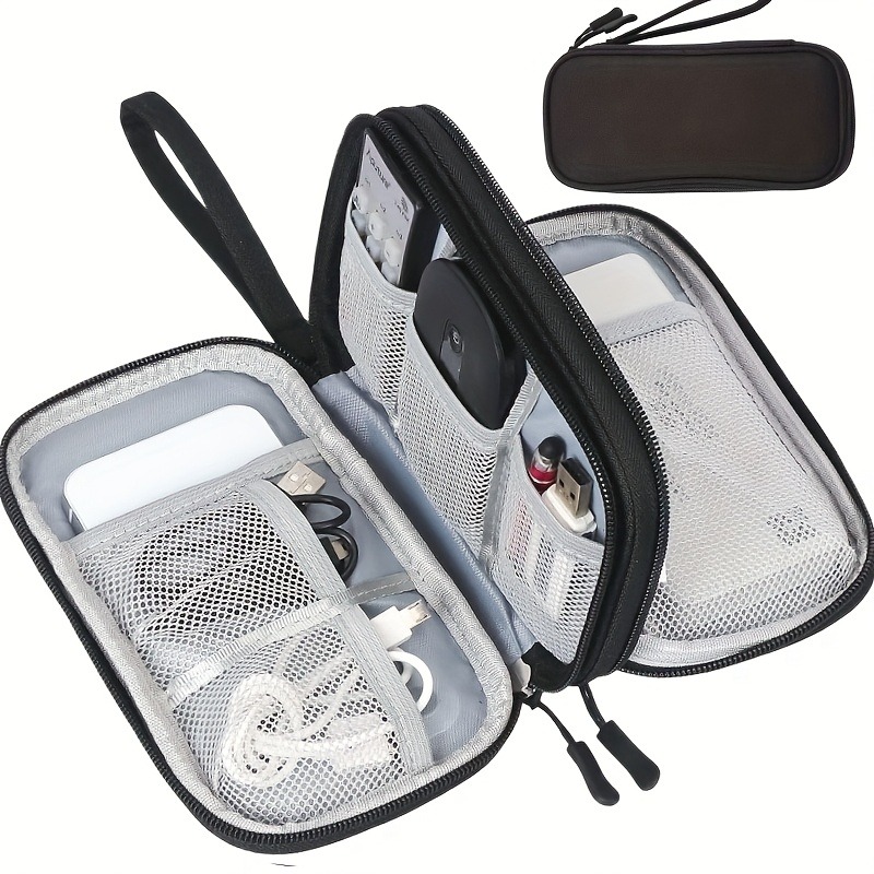 여행용 정리 가방, 다용도 포켓 수납 파우치, 세면용품 - Travel Cable Organizer 리뷰 및 가격
