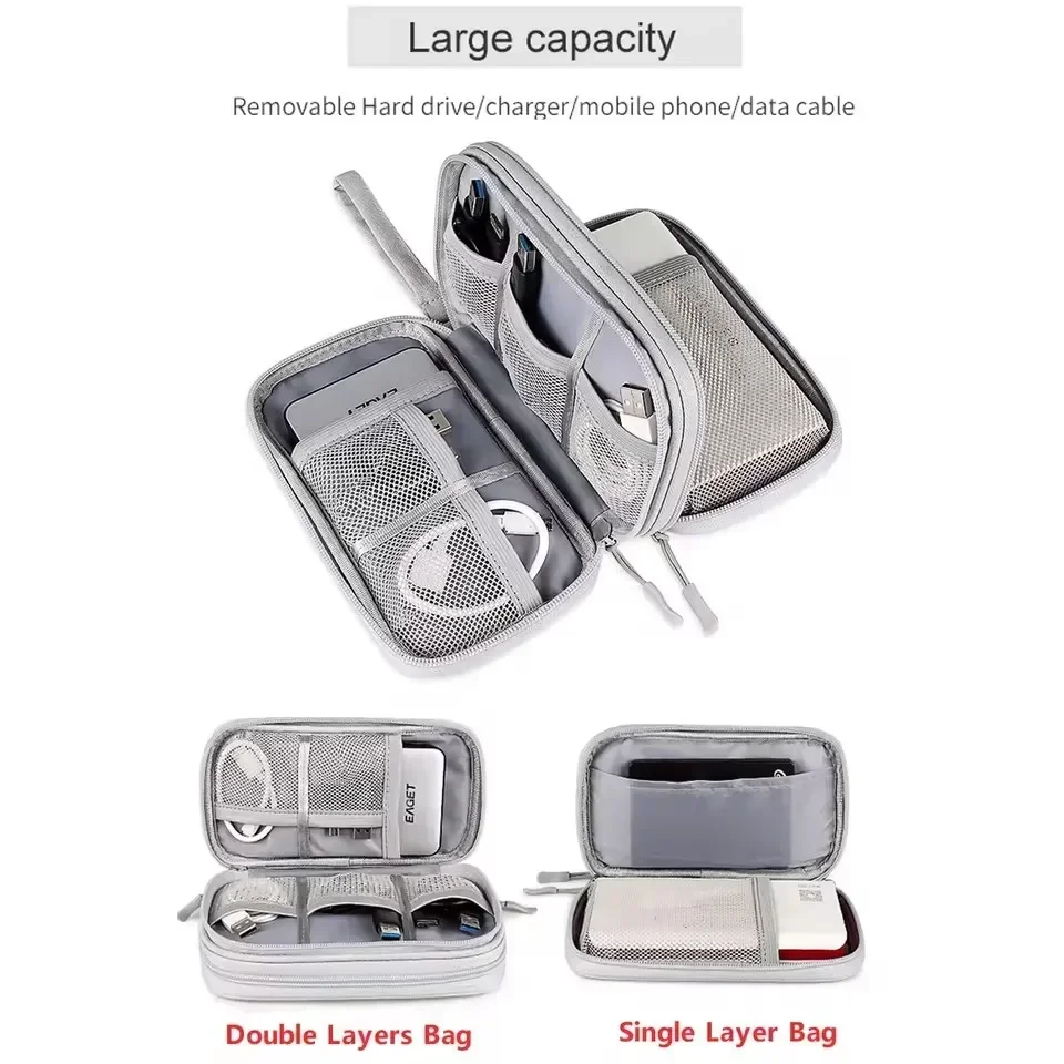 여행용 케이블 가방 휴대용 디지털 보관 파우치 충전기  - Travel Cable Organizer 리뷰 및 가격