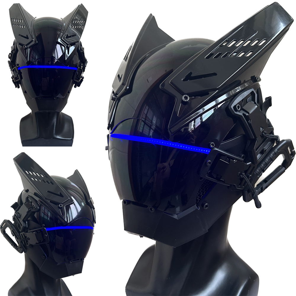 사이버 펑크 마스크 헬멧, 미래형 테크웨어 마스크, 할 - Tech Wear Accessories 리뷰 및 가격