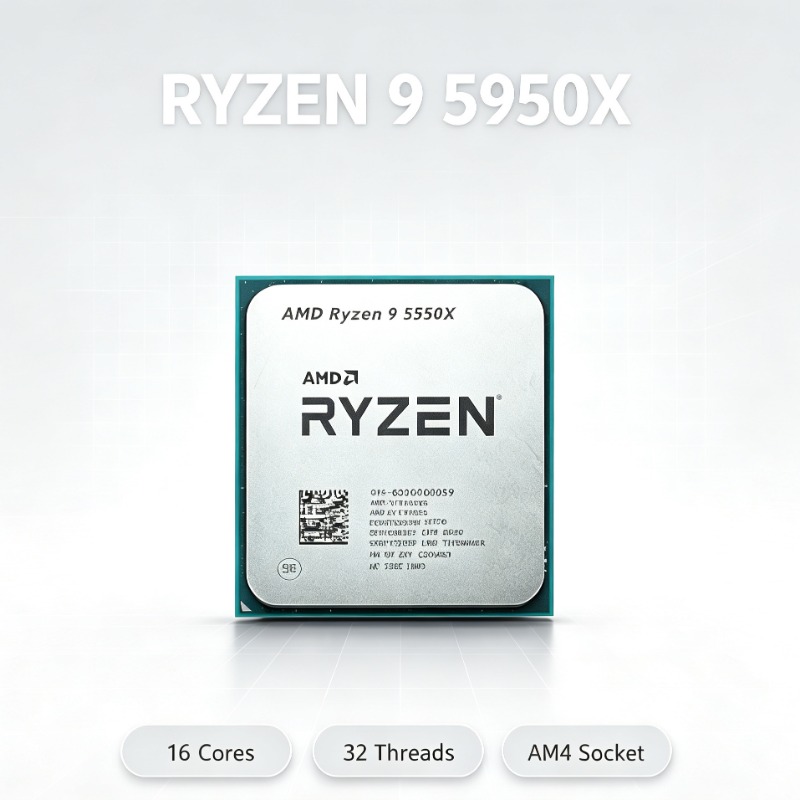 Ryzen 9 5950X 16코어 고성능 데스크탑 CP - Amd Cpu Ryzen 9 리뷰 및 가격