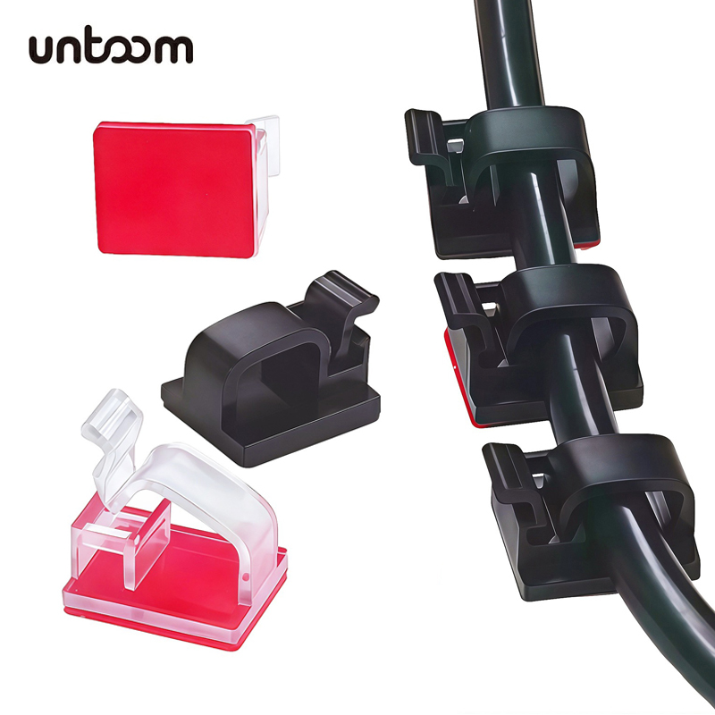 20개 접착식 케이블 와이어 클립, 케이블 정리 와이어 - Desk Cable Clip 리뷰 및 가격