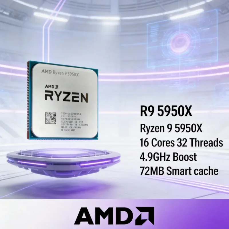 AMD 라이젠 9 5950X R9 5950X 데스크탑  - Amd Cpu Ryzen 9 리뷰 및 가격