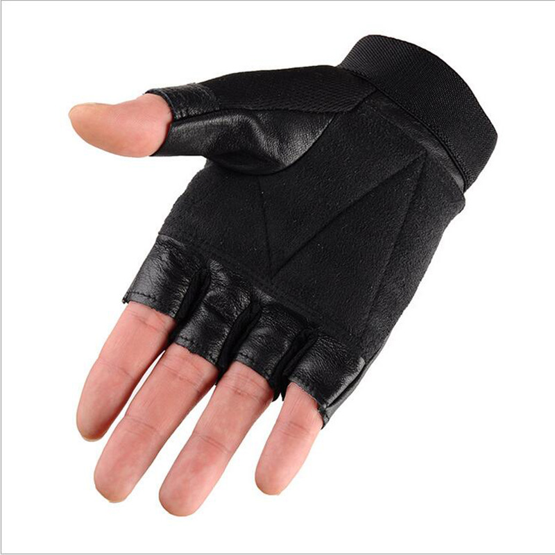남성용 반 손가락 가죽 피트니스 장갑, 자전거 스포츠  - Tech Wear Accessories 리뷰 및 가격