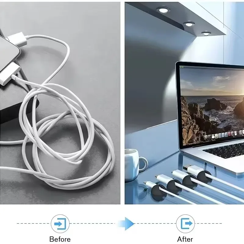 5/50Pcs 데스크탑 벽 케이블 클립 와이어 관리 U - Desk Cable Clip 리뷰 및 가격