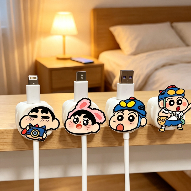 귀여운 크레용신짱 자석 케이블 홀더 데스크탑 와이어 정 - Desk Cable Clip 리뷰 및 가격