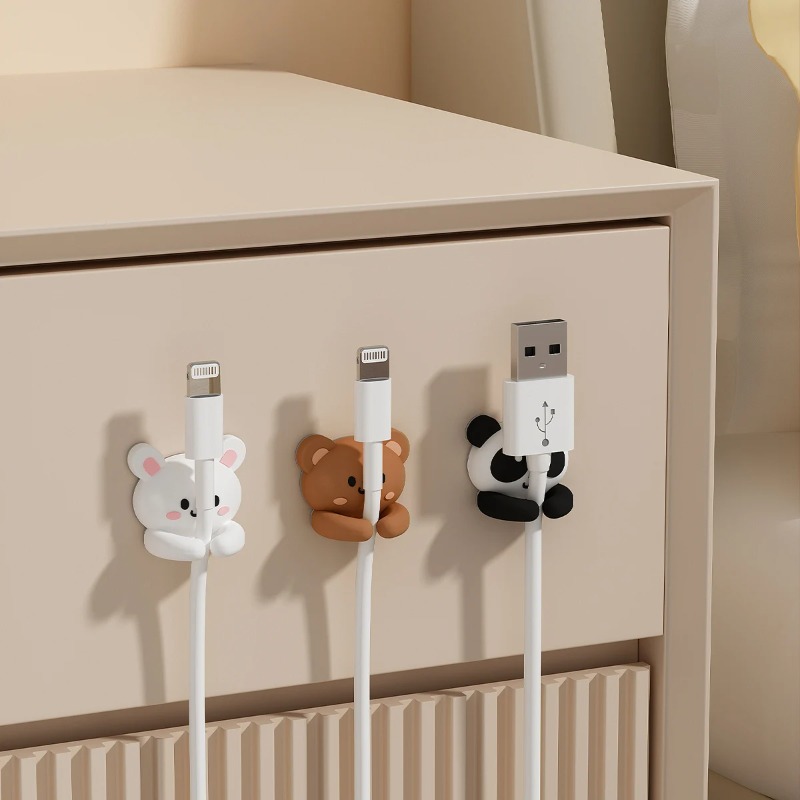 WORTHBUY 귀여운 데스크탑 케이블 정리 홀더 와인 - Desk Cable Clip 리뷰 및 가격