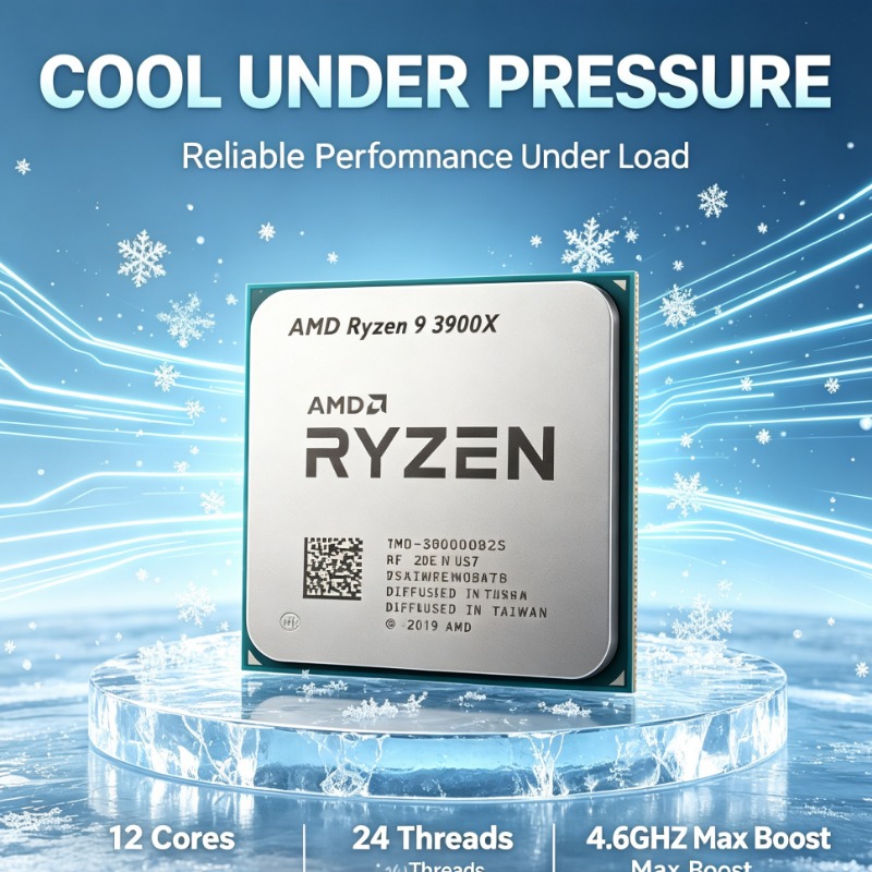 데스크탑용 라이젠 9 3900X 프로세서 AMD R9  - Amd Cpu Ryzen 9 리뷰 및 가격