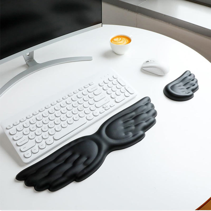 키보드 마우스 손목 받침대 천사 날개 메모리폼 마우스  - Mouse Charging Pad 리뷰 및 가격