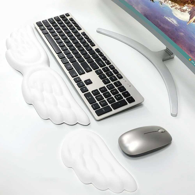 키보드 마우스 손목 받침대 천사 날개 메모리폼 마우스  - Mouse Charging Pad 리뷰 및 가격