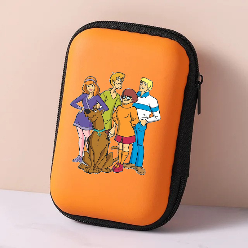 스쿠비 두 보관 가방 만화 인쇄 데이터 케이블 충전기  - Travel Cable Organizer 리뷰 및 가격