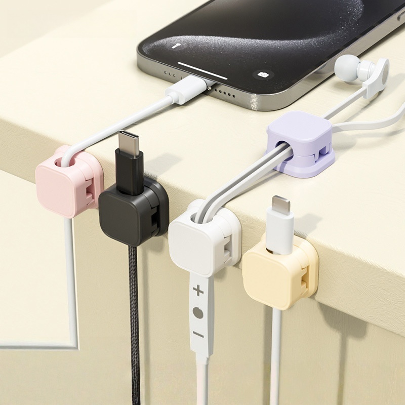 멀티 컬러 자석 케이블 정리 클립, 데스크, 침실용 셀 - Desk Cable Clip 리뷰 및 가격