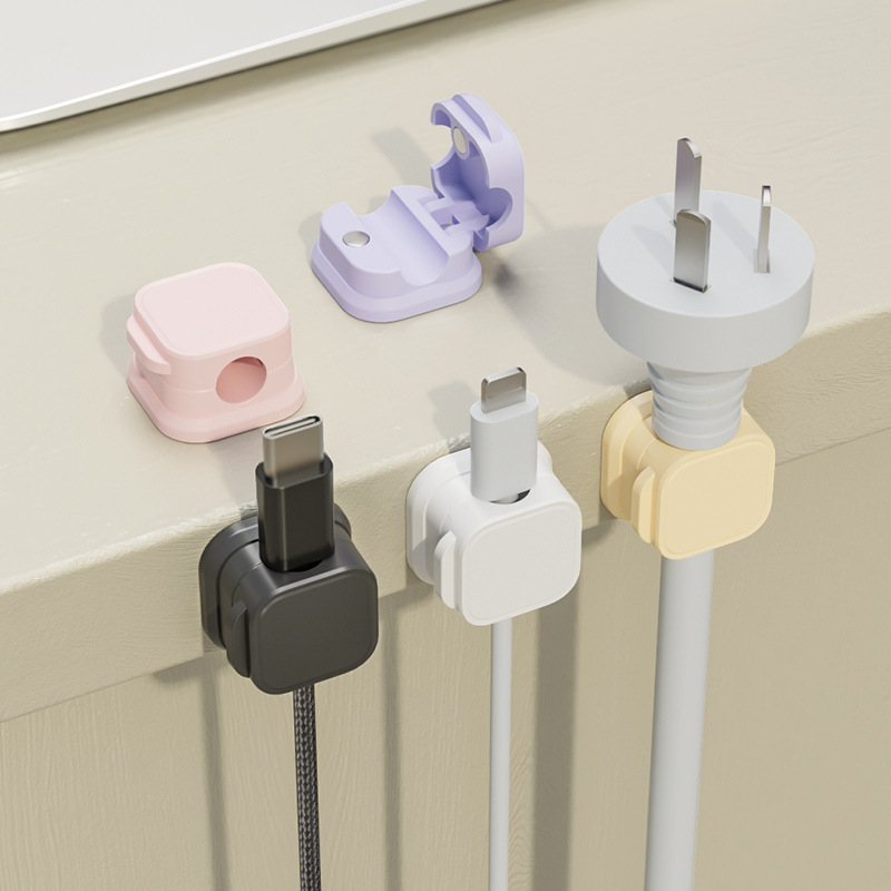 멀티 컬러 자석 케이블 정리 클립, 데스크, 침실용 셀 - Desk Cable Clip 리뷰 및 가격