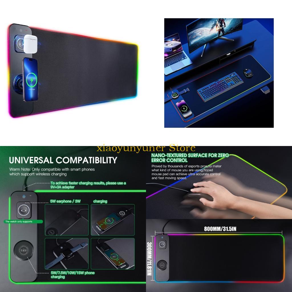 무선 충전 기능과 업무 및 놀이를 위한 맞춤형 컬러 조 - Mouse Charging Pad 리뷰 및 가격
