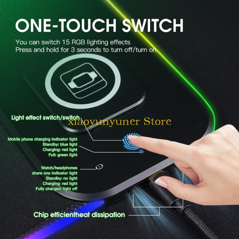 무선 충전 기능과 업무 및 놀이를 위한 맞춤형 컬러 조 - Mouse Charging Pad 리뷰 및 가격