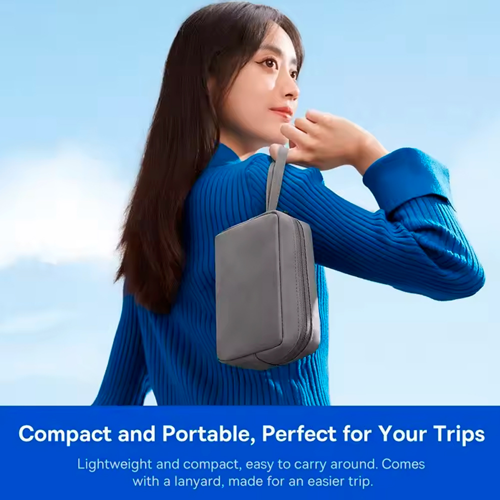 휴대용 전화 방수 가방 여행용 충전기 케이블 보관 케이 - Travel Cable Organizer 리뷰 및 가격